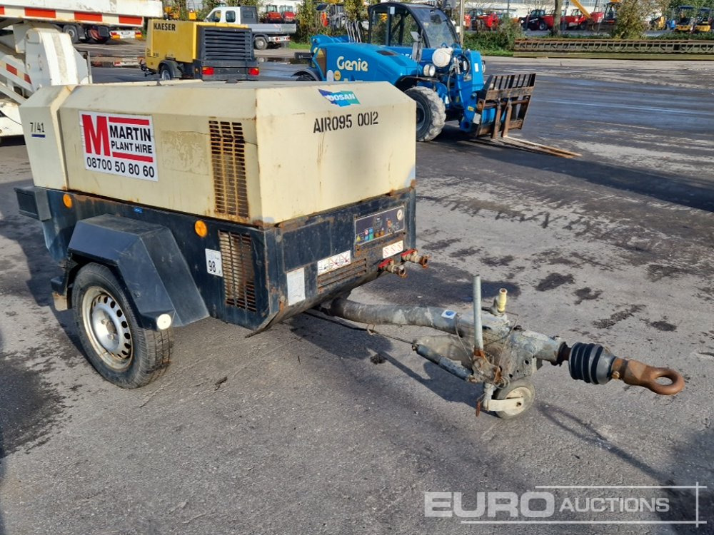 Doosan 7/41 125CFM - Ilmakompressori: kuva Doosan 7/41 125CFM - Ilmakompressori Doosan 7/41 125CFM - Ilmakompressori: kuva Doosan 7/41 125CFM - Ilmakompressori