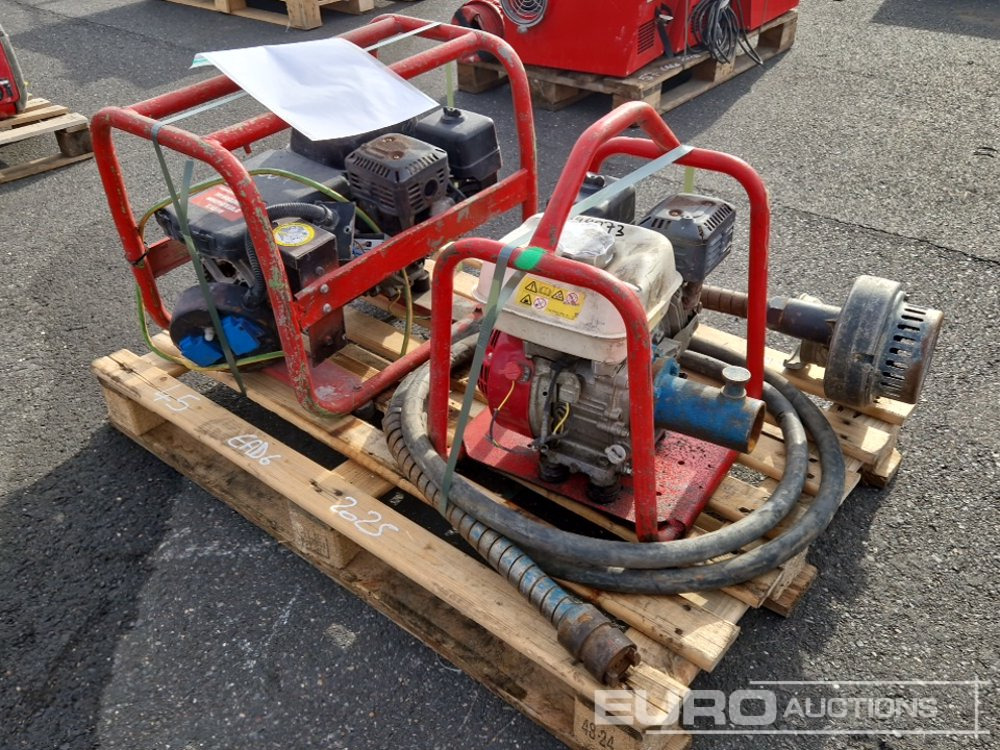 Generator + Petrol Drive Unit / Water Pump - Sähkögeneraattori: kuva Generator + Petrol Drive Unit / Water Pump - Sähkögeneraattori Generator + Petrol Drive Unit / Water Pump - Sähkögeneraattori: kuva Generator + Petrol Drive Unit / Water Pump - Sähkögeneraattori