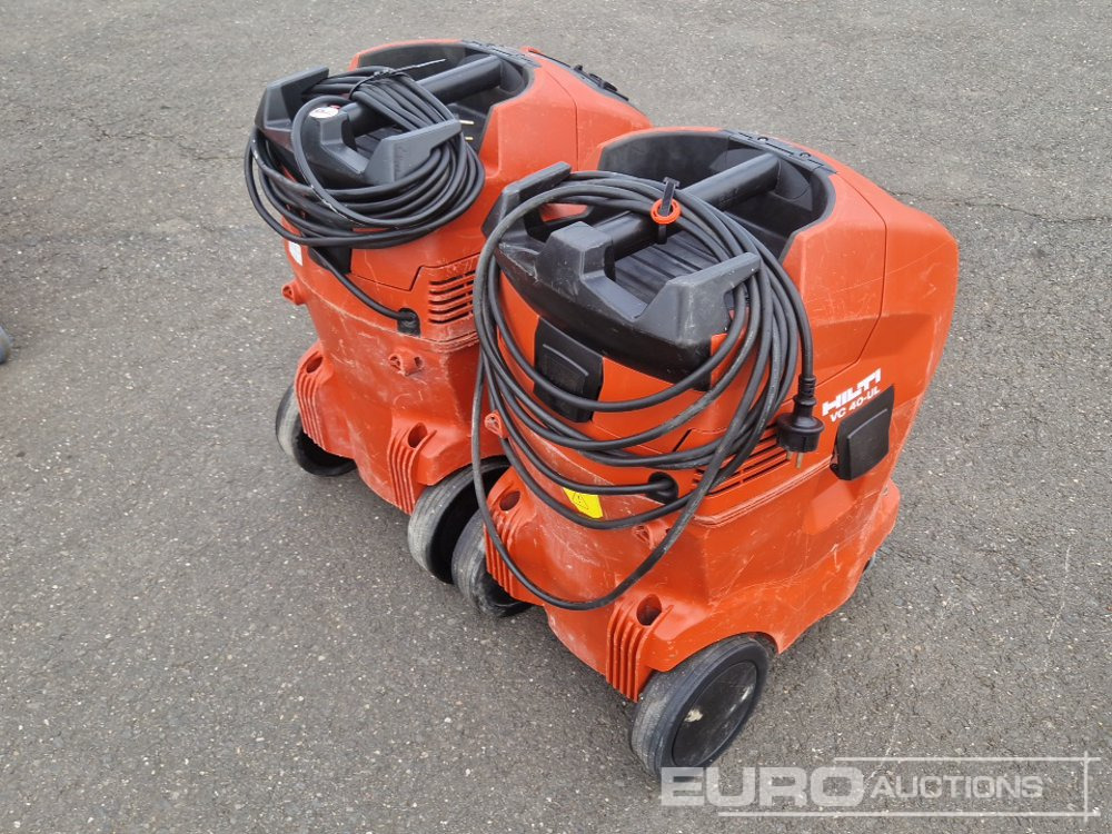 Hiltu VC 40 Vacuum Cleaners (2 of) - Teollisuusimuri: kuva Hiltu VC 40 Vacuum Cleaners (2 of) - Teollisuusimuri Hiltu VC 40 Vacuum Cleaners (2 of) - Teollisuusimuri: kuva Hiltu VC 40 Vacuum Cleaners (2 of) - Teollisuusimuri