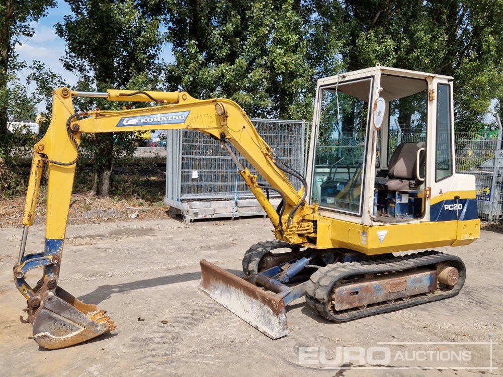 Komatsu PC20-6 - Minikuormaaja: kuva Komatsu PC20-6 - Minikuormaaja Komatsu PC20-6 - Minikuormaaja: kuva Komatsu PC20-6 - Minikuormaaja