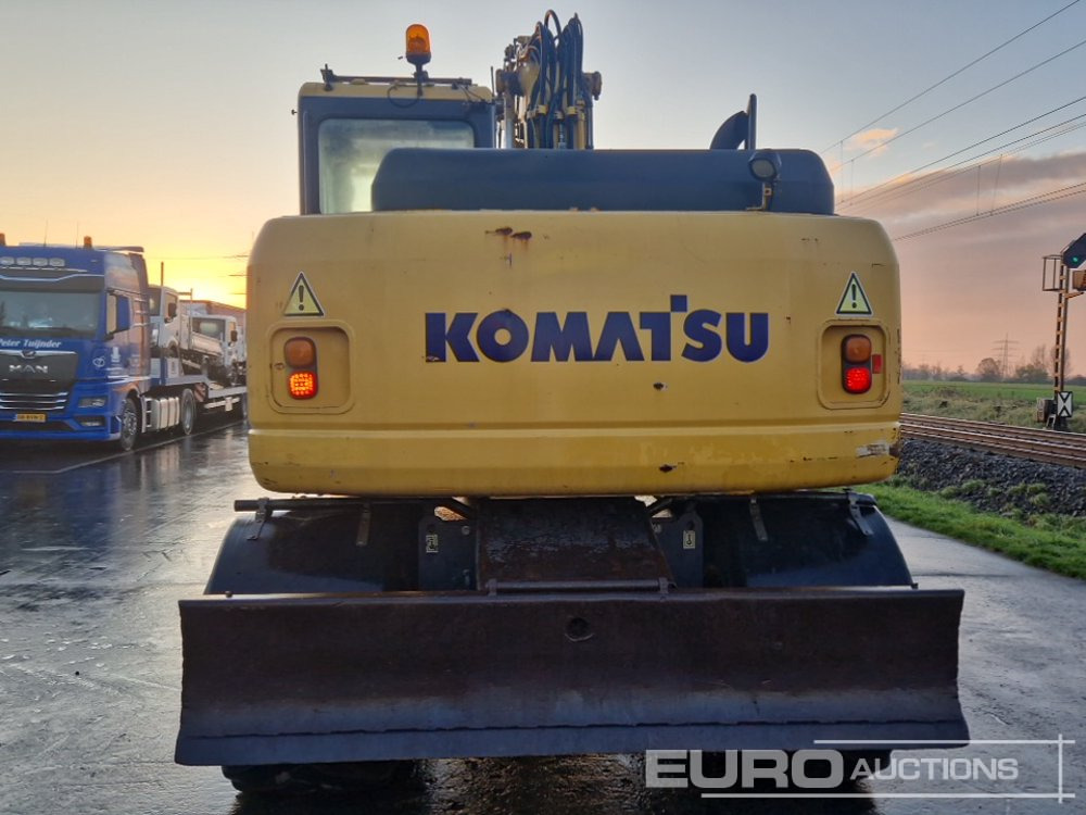 Komatsu PW140-7 - Pyöräalustainen kaivinkone: kuva Komatsu PW140-7 - Pyöräalustainen kaivinkone Komatsu PW140-7 - Pyöräalustainen kaivinkone: kuva Komatsu PW140-7 - Pyöräalustainen kaivinkone