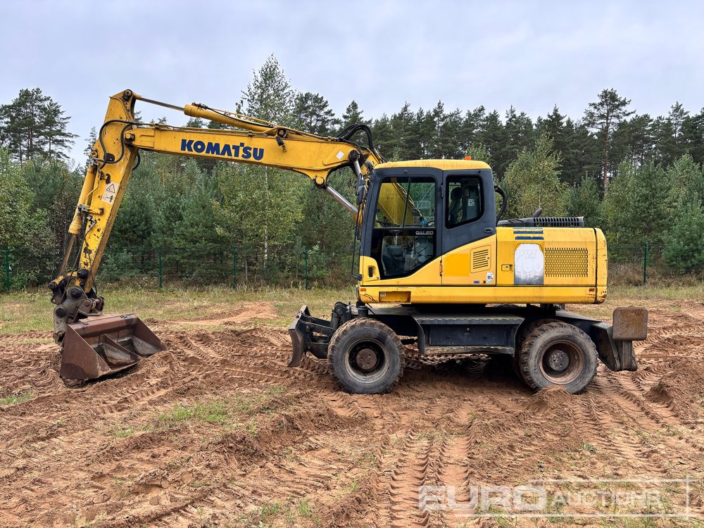 Komatsu PW160-7 - Pyöräalustainen kaivinkone: kuva Komatsu PW160-7 - Pyöräalustainen kaivinkone Komatsu PW160-7 - Pyöräalustainen kaivinkone: kuva Komatsu PW160-7 - Pyöräalustainen kaivinkone