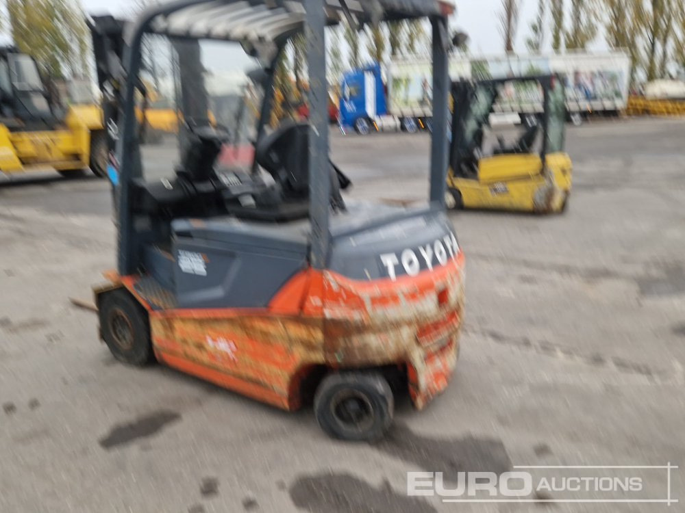 Toyota 8FBMT25 2.5 Ton Electric Forklift, 2 Stage Mast, Forks, - Sähkötrukki: kuva Toyota 8FBMT25 2.5 Ton Electric Forklift, 2 Stage Mast, Forks, - Sähkötrukki Toyota 8FBMT25 2.5 Ton Electric Forklift, 2 Stage Mast, Forks, - Sähkötrukki: kuva Toyota 8FBMT25 2.5 Ton Electric Forklift, 2 Stage Mast, Forks, - Sähkötrukki