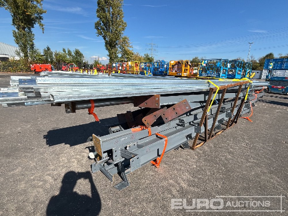 Unused 2025 100' X 50' X 16' Galvanized Steel Structure Building, 5' X 20' Bracket, 12 Pillars, 12 Rafters, 8 Roof Supports, 8 Side Brackets - Kontti talo: kuva Unused 2025 100' X 50' X 16' Galvanized Steel Structure Building, 5' X 20' Bracket, 12 Pillars, 12 Rafters, 8 Roof Supports, 8 Side Brackets - Kontti talo Unused 2025 100' X 50' X 16' Galvanized Steel Structure Building, 5' X 20' Bracket, 12 Pillars, 12 Rafters, 8 Roof Supports, 8 Side Brackets - Kontti talo: kuva Unused 2025 100' X 50' X 16' Galvanized Steel Structure Building, 5' X 20' Bracket, 12 Pillars, 12 Rafters, 8 Roof Supports, 8 Side Brackets - Kontti talo