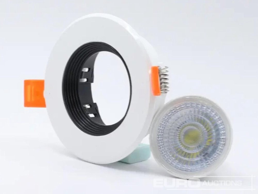 Unused 50x Recessed GU10 Fixture with Fitting - IP20 Waterproof - Diameter: Ø 89x41mm (Lamps NOT Included) - Rakennustarvikkeet: kuva Unused 50x Recessed GU10 Fixture with Fitting - IP20 Waterproof - Diameter: Ø 89x41mm (Lamps NOT Included) - Rakennustarvikkeet Unused 50x Recessed GU10 Fixture with Fitting - IP20 Waterproof - Diameter: Ø 89x41mm (Lamps NOT Included) - Rakennustarvikkeet: kuva Unused 50x Recessed GU10 Fixture with Fitting - IP20 Waterproof - Diameter: Ø 89x41mm (Lamps NOT Included) - Rakennustarvikkeet