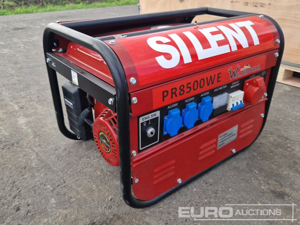 WalterStahl PR8500WE 3kW Petrol Generator - Sähkögeneraattori: kuva WalterStahl PR8500WE 3kW Petrol Generator - Sähkögeneraattori WalterStahl PR8500WE 3kW Petrol Generator - Sähkögeneraattori: kuva WalterStahl PR8500WE 3kW Petrol Generator - Sähkögeneraattori