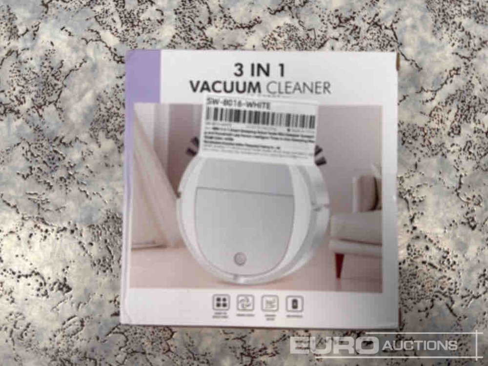 Unused 3-in-1 Smart Vacuum Sweeper with Bilateral Brush Sweeping, Suction, Towing, USB Charging, Obstacle Avoidance and Filter Box / Robot Aspirador - Korjaamolaitteet: kuva Unused 3-in-1 Smart Vacuum Sweeper with Bilateral Brush Sweeping, Suction, Towing, USB Charging, Obstacle Avoidance and Filter Box / Robot Aspirador - Korjaamolaitteet Unused 3-in-1 Smart Vacuum Sweeper with Bilateral Brush Sweeping, Suction, Towing, USB Charging, Obstacle Avoidance and Filter Box / Robot Aspirador - Korjaamolaitteet: kuva Unused 3-in-1 Smart Vacuum Sweeper with Bilateral Brush Sweeping, Suction, Towing, USB Charging, Obstacle Avoidance and Filter Box / Robot Aspirador - Korjaamolaitteet