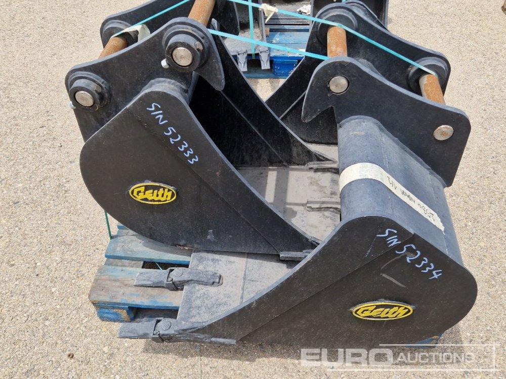 Unused Geith H08-1000 40" Digging Bucket, H08-0450 18" Digging Bucket 50mm Pin to suit Mini Excavator / Conjunto Cazos - Kauha: kuva Unused Geith H08-1000 40" Digging Bucket, H08-0450 18" Digging Bucket 50mm Pin to suit Mini Excavator / Conjunto Cazos - Kauha Unused Geith H08-1000 40" Digging Bucket, H08-0450 18" Digging Bucket 50mm Pin to suit Mini Excavator / Conjunto Cazos - Kauha: kuva Unused Geith H08-1000 40" Digging Bucket, H08-0450 18" Digging Bucket 50mm Pin to suit Mini Excavator / Conjunto Cazos - Kauha