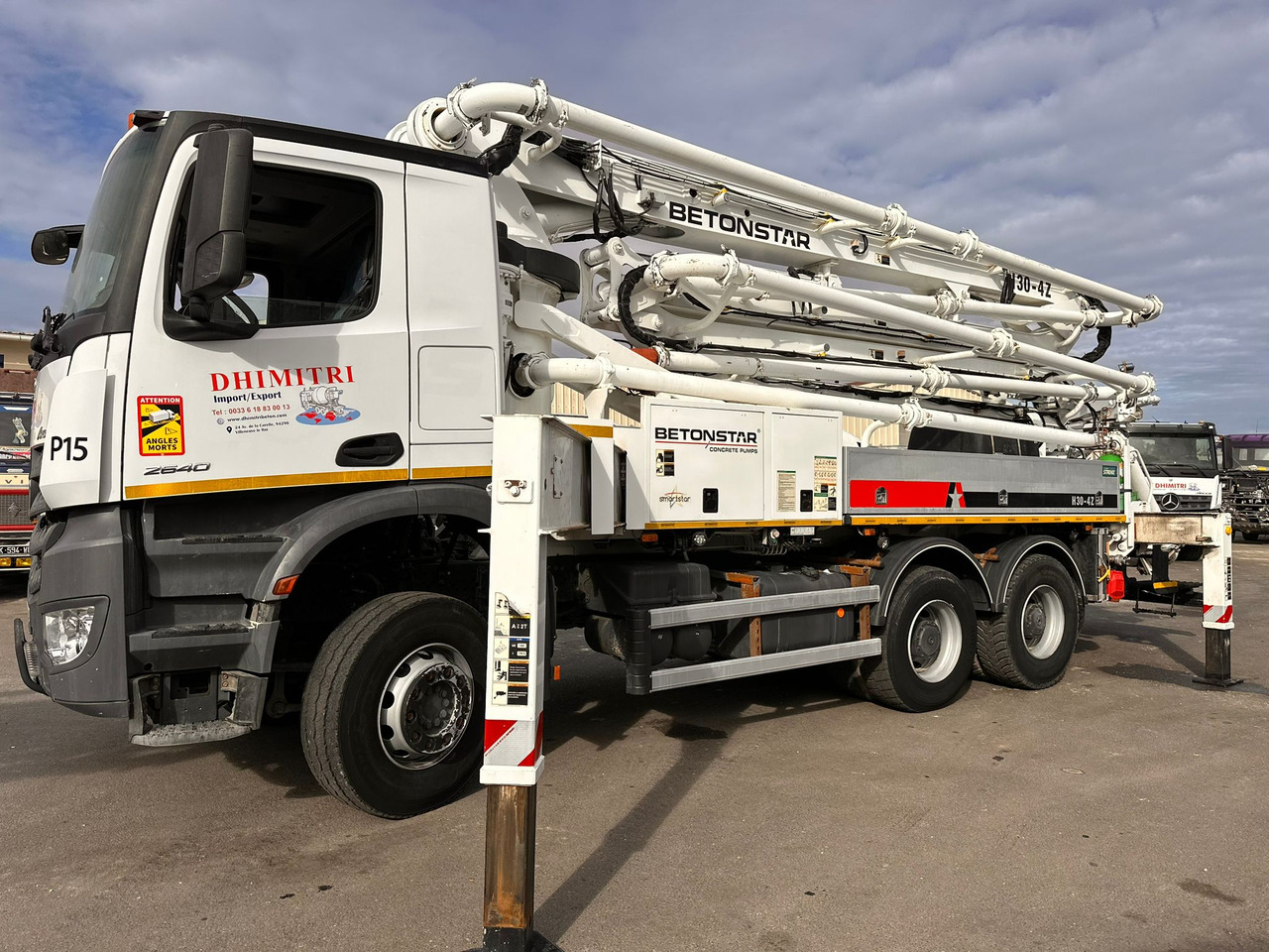 Pompe à béton BetonStar 30m avec cabine Mercedes Benz Arocs 2640 FY-472-KA - Betonipumppuauto: kuva Pompe à béton BetonStar 30m avec cabine Mercedes Benz Arocs 2640 FY-472-KA - Betonipumppuauto Pompe à béton BetonStar 30m avec cabine Mercedes Benz Arocs 2640 FY-472-KA - Betonipumppuauto: kuva Pompe à béton BetonStar 30m avec cabine Mercedes Benz Arocs 2640 FY-472-KA - Betonipumppuauto