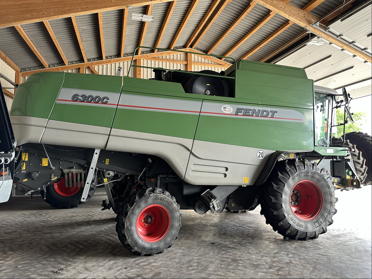 Leikkuupuimuri Fendt 6300 C: kuva Leikkuupuimuri Fendt 6300 C