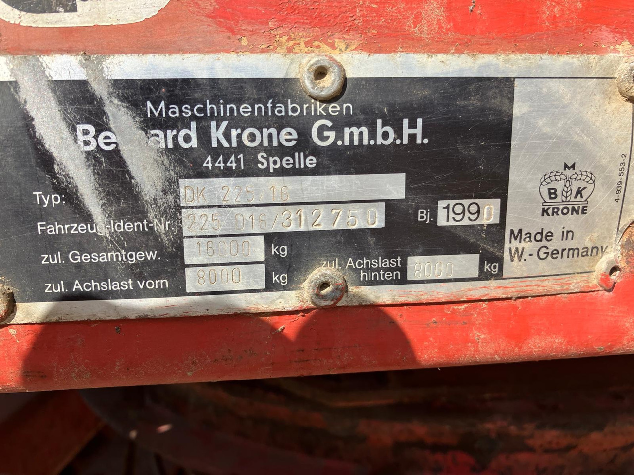 Krone DK 225 - Kippiauto kuorma-auto: kuva Krone DK 225 - Kippiauto kuorma-auto Krone DK 225 - Kippiauto kuorma-auto: kuva Krone DK 225 - Kippiauto kuorma-auto