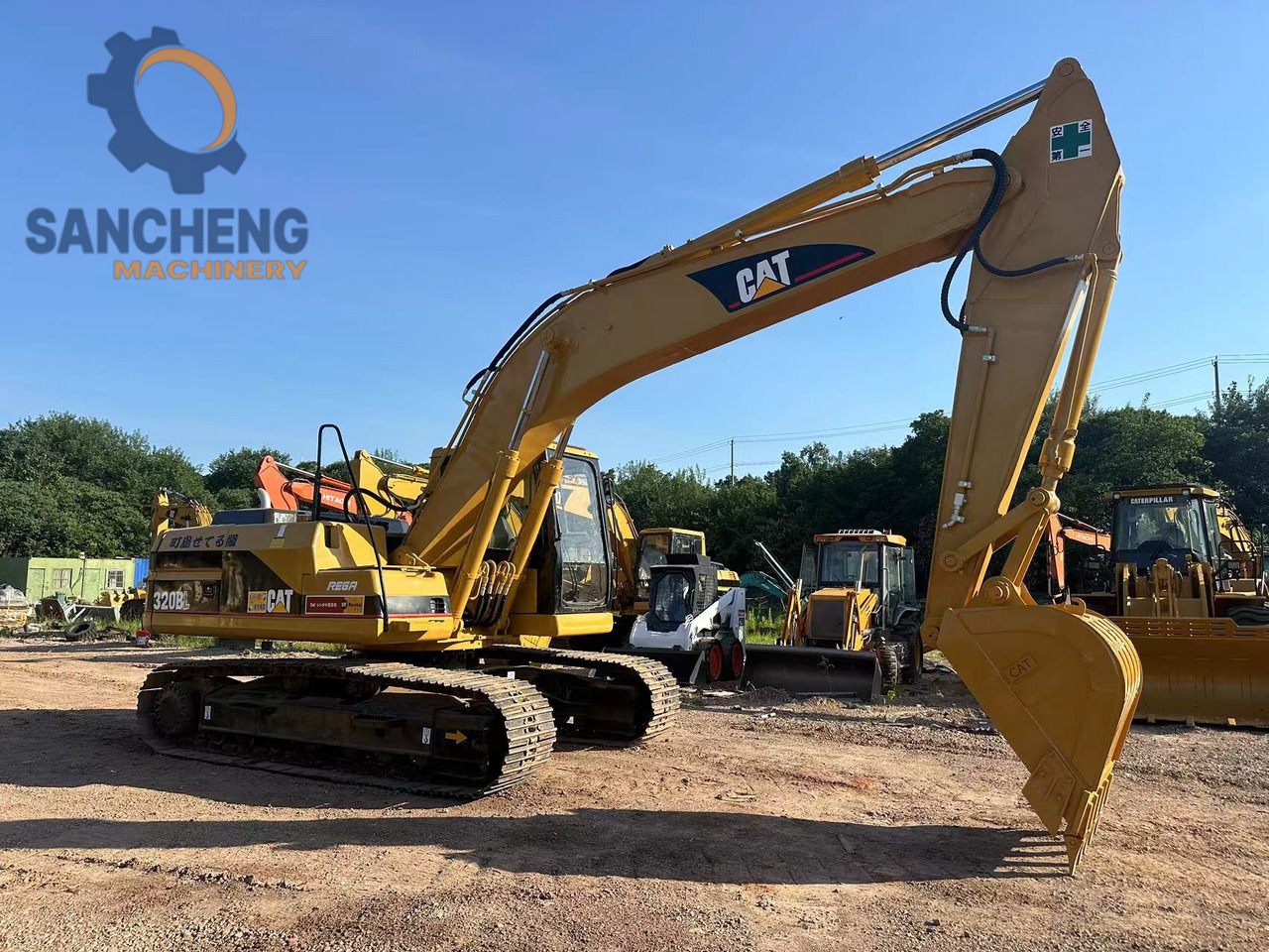 CATERPILLAR 320B excavator - Telakaivukone: kuva CATERPILLAR 320B excavator - Telakaivukone CATERPILLAR 320B excavator - Telakaivukone: kuva CATERPILLAR 320B excavator - Telakaivukone