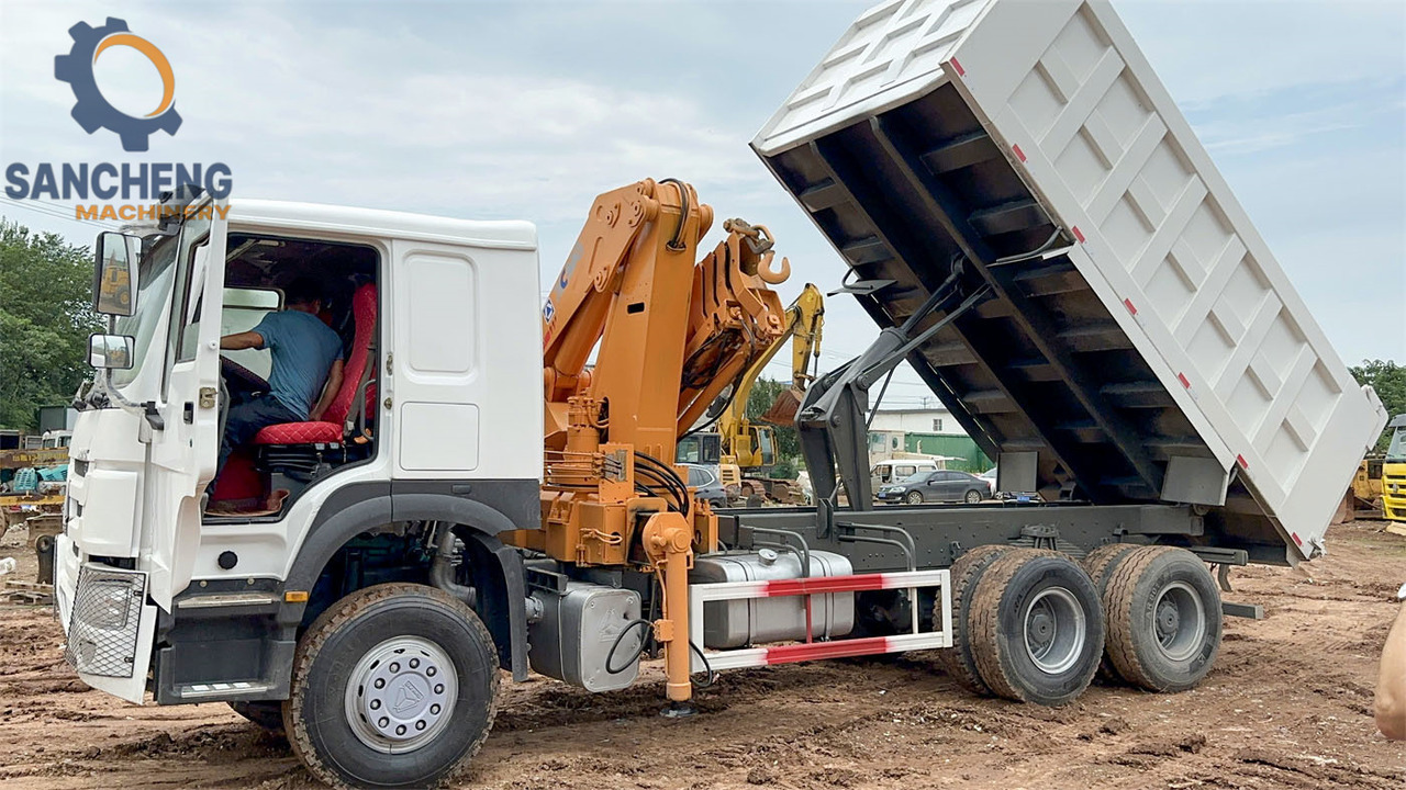 SINOTRUK Howo 371hp 6x4 crane truck - Nosturiauto: kuva SINOTRUK Howo 371hp 6x4 crane truck - Nosturiauto SINOTRUK Howo 371hp 6x4 crane truck - Nosturiauto: kuva SINOTRUK Howo 371hp 6x4 crane truck - Nosturiauto