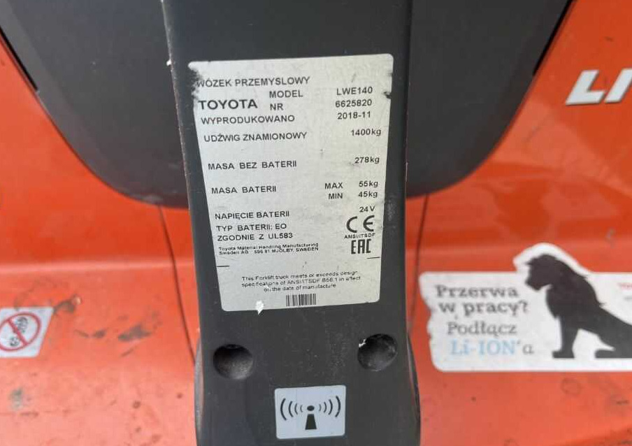 BT LWE140 - Haarukkavaunu: kuva BT LWE140 - Haarukkavaunu BT LWE140 - Haarukkavaunu: kuva BT LWE140 - Haarukkavaunu