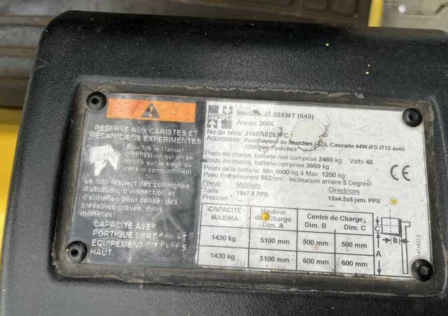 Hyster J1.80XMT - Sähkötrukki: kuva Hyster J1.80XMT - Sähkötrukki Hyster J1.80XMT - Sähkötrukki: kuva Hyster J1.80XMT - Sähkötrukki