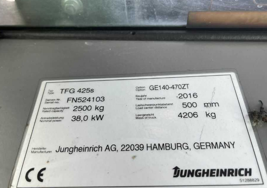 Jungheinrich TFG425s - Kaasutrukki: kuva Jungheinrich TFG425s - Kaasutrukki Jungheinrich TFG425s - Kaasutrukki: kuva Jungheinrich TFG425s - Kaasutrukki