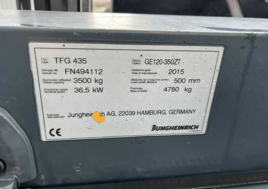Jungheinrich TFG435 - Kaasutrukki: kuva Jungheinrich TFG435 - Kaasutrukki Jungheinrich TFG435 - Kaasutrukki: kuva Jungheinrich TFG435 - Kaasutrukki