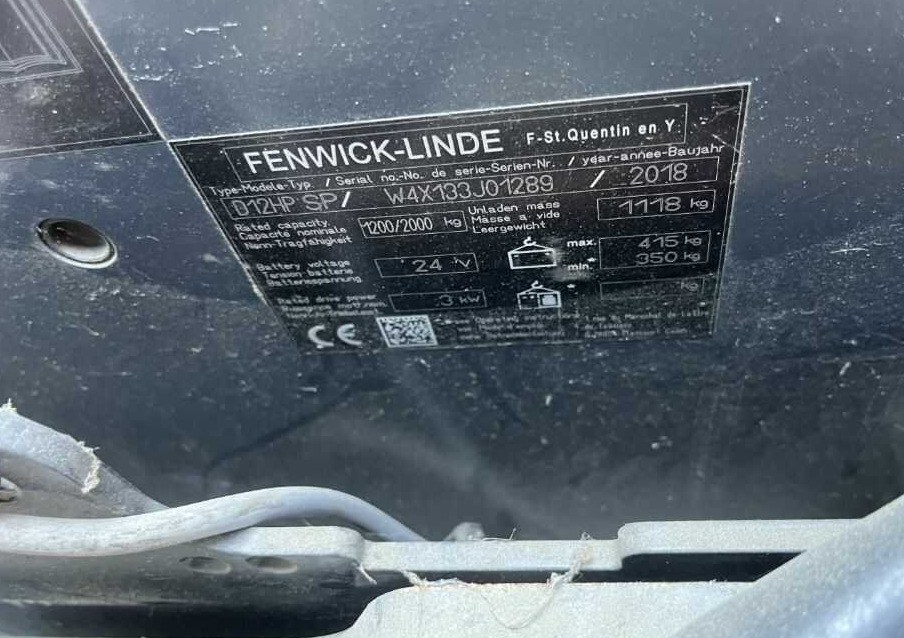 Linde D12HPSP - Pinoamistrukki: kuva  Linde D12HPSP - Pinoamistrukki Linde D12HPSP - Pinoamistrukki: kuva  Linde D12HPSP - Pinoamistrukki