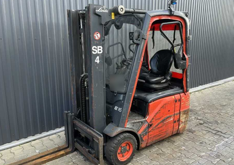 Linde E16-01 - Sähkötrukki: kuva Linde E16-01 - Sähkötrukki Linde E16-01 - Sähkötrukki: kuva Linde E16-01 - Sähkötrukki