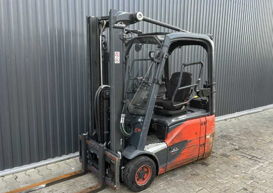 Linde E16-02 - Sähkötrukki: kuva Linde E16-02 - Sähkötrukki Linde E16-02 - Sähkötrukki: kuva Linde E16-02 - Sähkötrukki