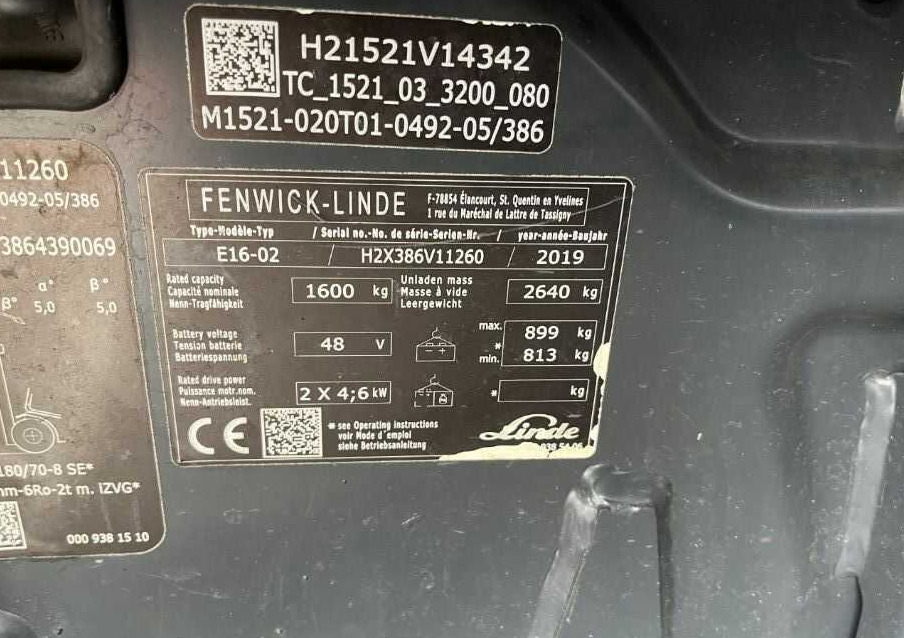 Linde E16-02 - Sähkötrukki: kuva Linde E16-02 - Sähkötrukki Linde E16-02 - Sähkötrukki: kuva Linde E16-02 - Sähkötrukki