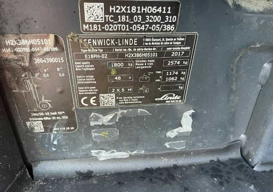 Linde E18PH-02 - Sähkötrukki: kuva Linde E18PH-02 - Sähkötrukki Linde E18PH-02 - Sähkötrukki: kuva Linde E18PH-02 - Sähkötrukki