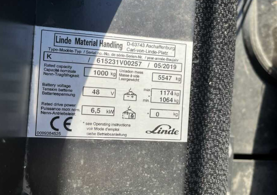 Linde K - Kerailytrukki: kuva Linde K - Kerailytrukki Linde K - Kerailytrukki: kuva Linde K - Kerailytrukki