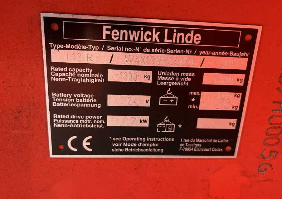 Linde L12R - Pinoamistrukki: kuva Linde L12R - Pinoamistrukki Linde L12R - Pinoamistrukki: kuva Linde L12R - Pinoamistrukki