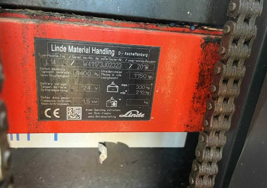 Linde L14 - Pinoamistrukki: kuva Linde L14 - Pinoamistrukki Linde L14 - Pinoamistrukki: kuva Linde L14 - Pinoamistrukki