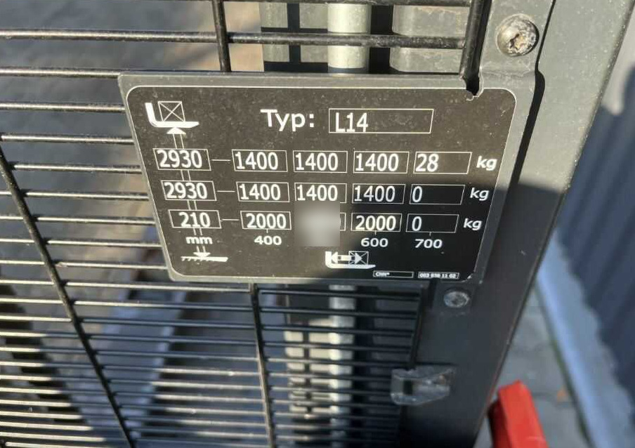 Linde L14 - Pinoamistrukki: kuva Linde L14 - Pinoamistrukki Linde L14 - Pinoamistrukki: kuva Linde L14 - Pinoamistrukki
