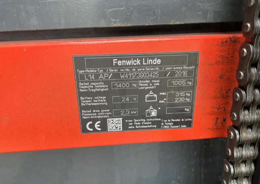 Linde L14LAP - Pinoamistrukki: kuva Linde L14LAP - Pinoamistrukki Linde L14LAP - Pinoamistrukki: kuva Linde L14LAP - Pinoamistrukki