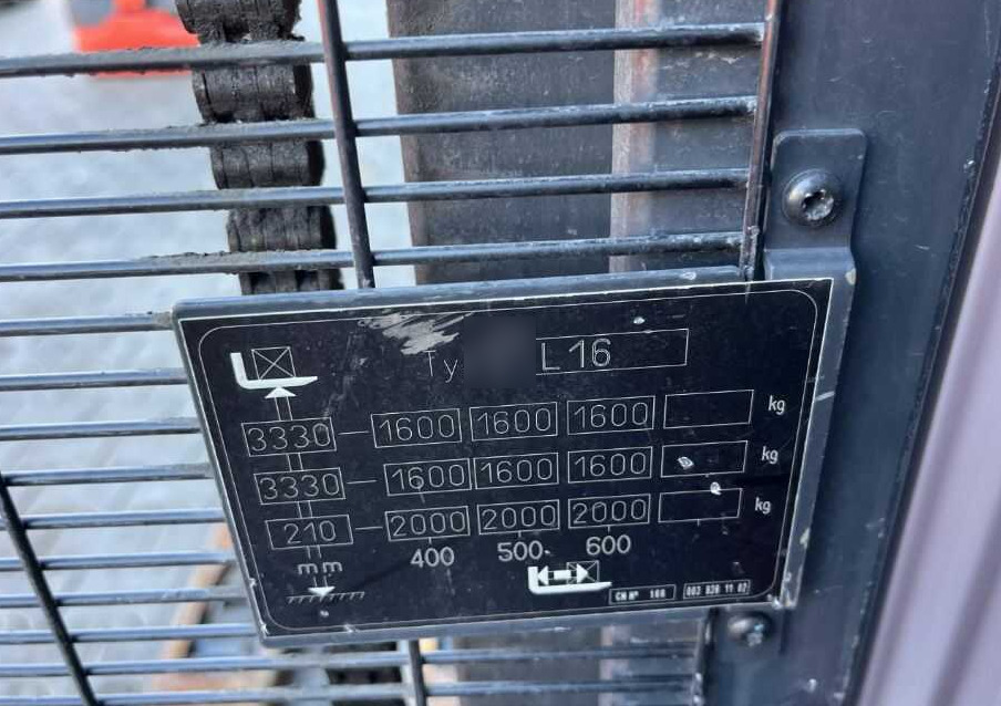 Linde L16 - Pinoamistrukki: kuva  Linde L16 - Pinoamistrukki Linde L16 - Pinoamistrukki: kuva  Linde L16 - Pinoamistrukki