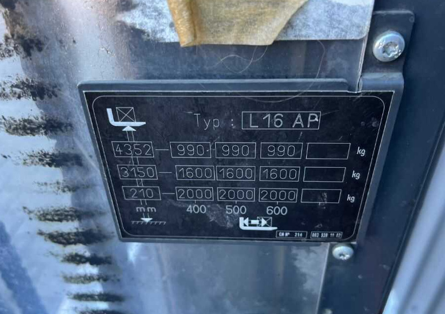 Linde L16APi - Pinoamistrukki: kuva Linde L16APi - Pinoamistrukki Linde L16APi - Pinoamistrukki: kuva Linde L16APi - Pinoamistrukki