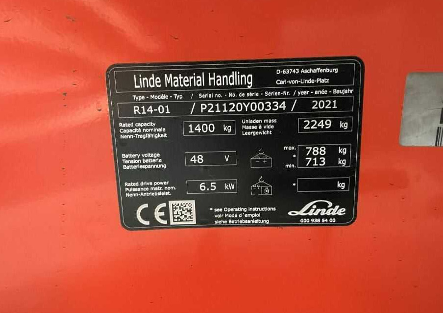 Linde R14-01 - Työntömastotrukki: kuva Linde R14-01 - Työntömastotrukki Linde R14-01 - Työntömastotrukki: kuva Linde R14-01 - Työntömastotrukki