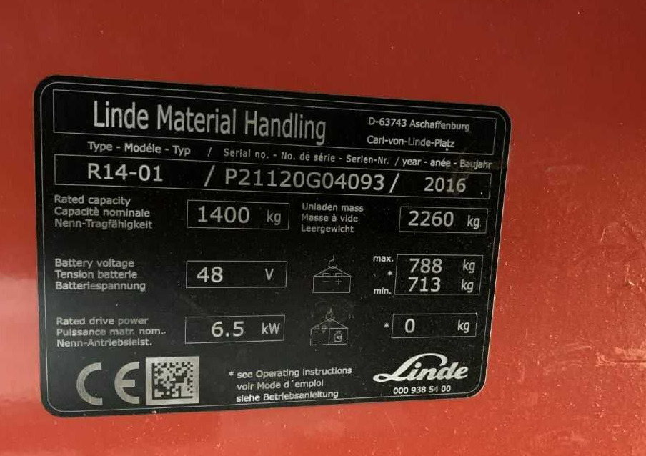 Linde R14-01 - Työntömastotrukki: kuva Linde R14-01 - Työntömastotrukki Linde R14-01 - Työntömastotrukki: kuva Linde R14-01 - Työntömastotrukki