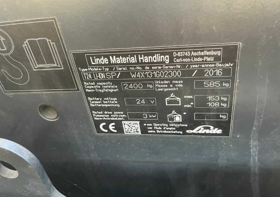 Linde T24SP - Haarukkavaunu: kuva Linde T24SP - Haarukkavaunu Linde T24SP - Haarukkavaunu: kuva Linde T24SP - Haarukkavaunu