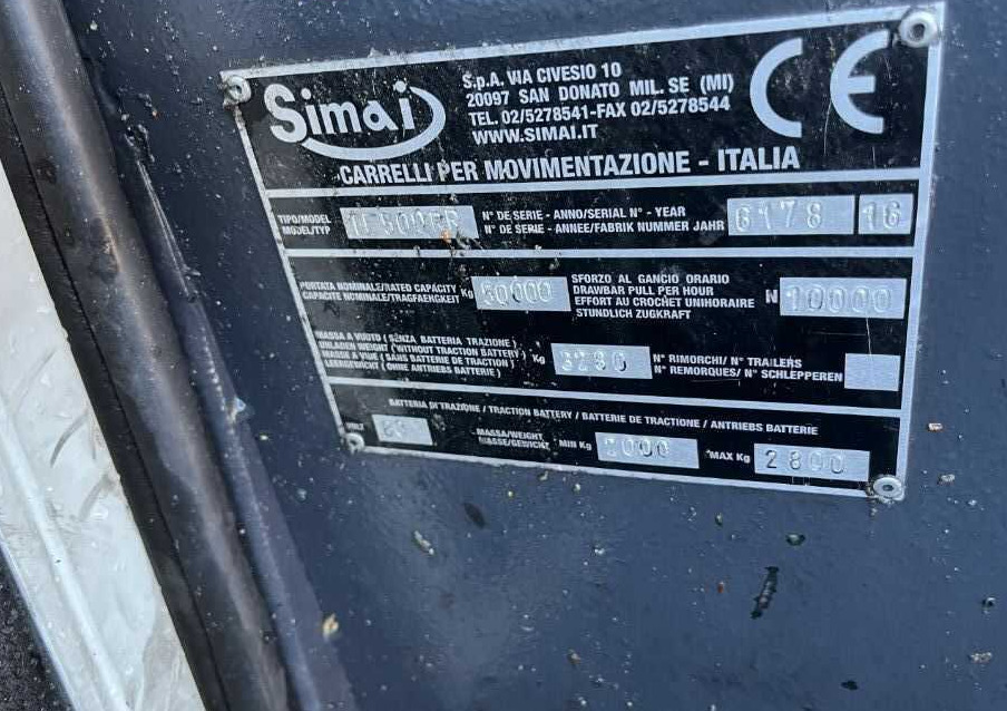 Simai TE500RR - Vetotrukki: kuva Simai TE500RR - Vetotrukki Simai TE500RR - Vetotrukki: kuva Simai TE500RR - Vetotrukki