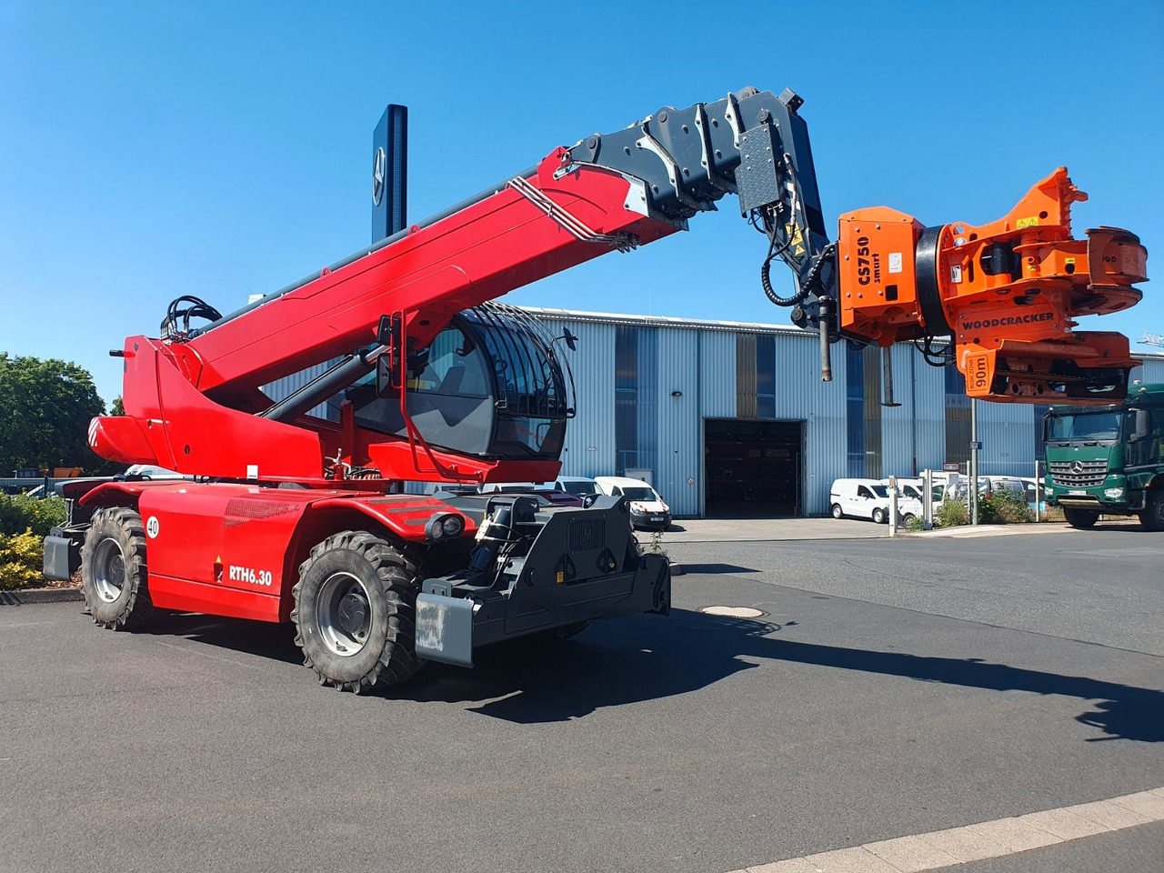 Kurottaja Magni RTH 6.30 SH / Fällkran / nur 1.340h / 2021: kuva Kurottaja Magni RTH 6.30 SH / Fällkran / nur 1.340h / 2021