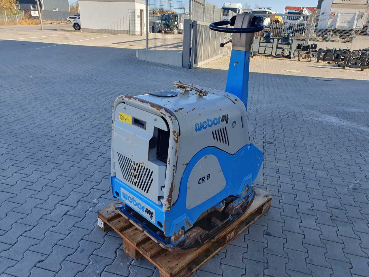 Uusi Tärylevy Weber CR 8 Hatz-Diesel 601kg Rüttelplatte 117 h: kuva Uusi Tärylevy Weber CR 8 Hatz-Diesel 601kg Rüttelplatte 117 h