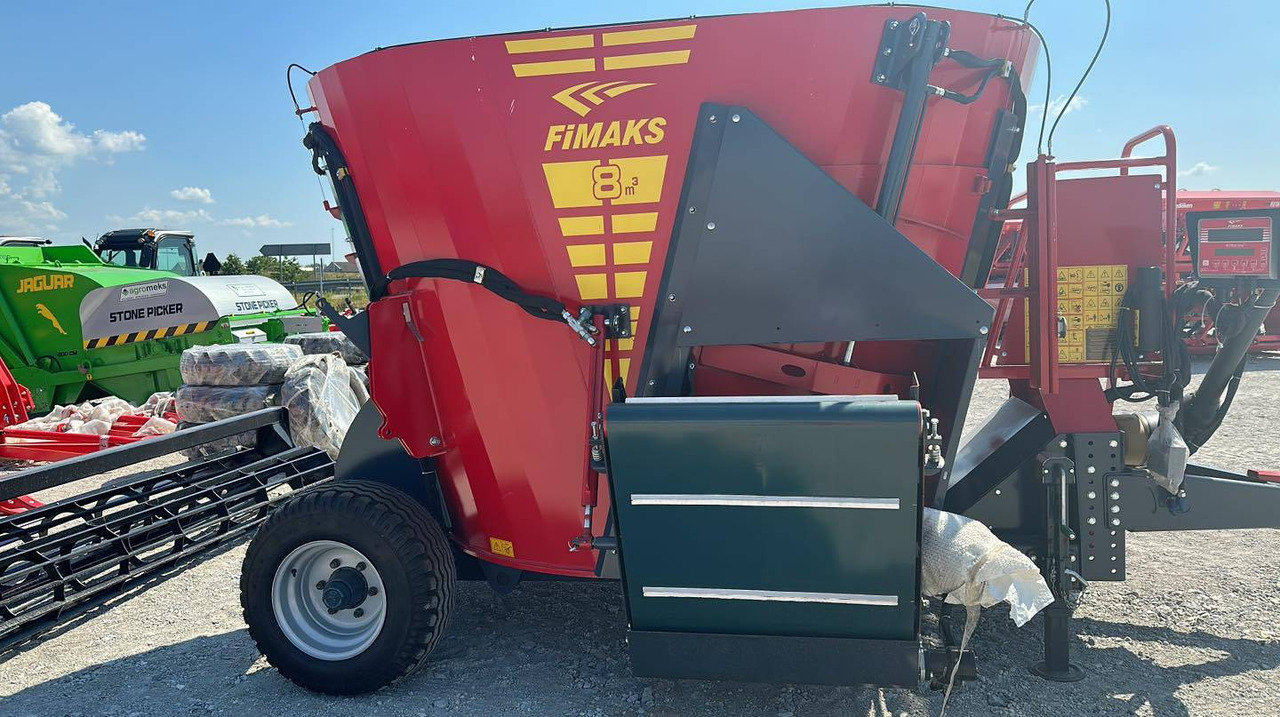 Fimaks vertical feeder mixer FMV8L, 8 m3 - Seosrehuvaunu: kuva Fimaks vertical feeder mixer FMV8L, 8 m3 - Seosrehuvaunu Fimaks vertical feeder mixer FMV8L, 8 m3 - Seosrehuvaunu: kuva Fimaks vertical feeder mixer FMV8L, 8 m3 - Seosrehuvaunu