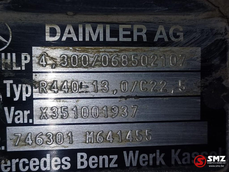 Mercedes-Benz Occ differentiëel R440-13,0 / C22,5 i=4,3 Mercedes - Differentiaali - Kuorma-auto: kuva Mercedes-Benz Occ differentiëel R440-13,0 / C22,5 i=4,3 Mercedes - Differentiaali - Kuorma-auto Mercedes-Benz Occ differentiëel R440-13,0 / C22,5 i=4,3 Mercedes - Differentiaali - Kuorma-auto: kuva Mercedes-Benz Occ differentiëel R440-13,0 / C22,5 i=4,3 Mercedes - Differentiaali - Kuorma-auto