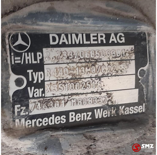 Mercedes-Benz Occ differentiëel R440-13A22.5 i=2,733 Mercedes - Differentiaali - Kuorma-auto: kuva Mercedes-Benz Occ differentiëel R440-13A22.5 i=2,733 Mercedes - Differentiaali - Kuorma-auto Mercedes-Benz Occ differentiëel R440-13A22.5 i=2,733 Mercedes - Differentiaali - Kuorma-auto: kuva Mercedes-Benz Occ differentiëel R440-13A22.5 i=2,733 Mercedes - Differentiaali - Kuorma-auto