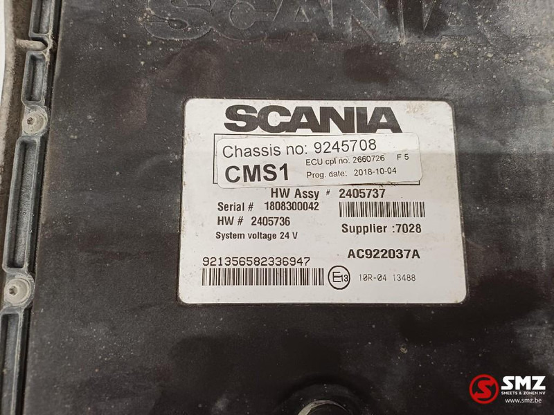Scania Occ ECU CMS1 regeleenheid Scania - Ohjainyksikkö - Kuorma-auto: kuva Scania Occ ECU CMS1 regeleenheid Scania - Ohjainyksikkö - Kuorma-auto Scania Occ ECU CMS1 regeleenheid Scania - Ohjainyksikkö - Kuorma-auto: kuva Scania Occ ECU CMS1 regeleenheid Scania - Ohjainyksikkö - Kuorma-auto