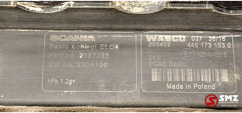Scania Occ ECU ELC4 regeleenheid Scania - Ohjainyksikkö - Kuorma-auto: kuva Scania Occ ECU ELC4 regeleenheid Scania - Ohjainyksikkö - Kuorma-auto Scania Occ ECU ELC4 regeleenheid Scania - Ohjainyksikkö - Kuorma-auto: kuva Scania Occ ECU ELC4 regeleenheid Scania - Ohjainyksikkö - Kuorma-auto
