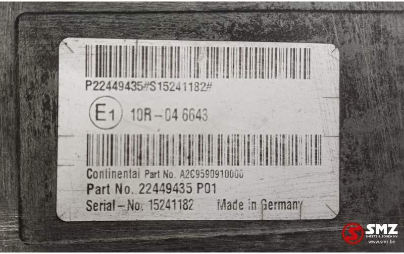 Volvo Occ ECU AdBlue regeleenheid Volvo - Ohjainyksikkö - Kuorma-auto: kuva Volvo Occ ECU AdBlue regeleenheid Volvo - Ohjainyksikkö - Kuorma-auto Volvo Occ ECU AdBlue regeleenheid Volvo - Ohjainyksikkö - Kuorma-auto: kuva Volvo Occ ECU AdBlue regeleenheid Volvo - Ohjainyksikkö - Kuorma-auto