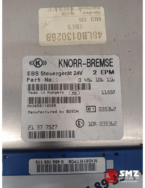 Volvo Occ ECU EBS regeleenheid Volvo - Ohjainyksikkö - Kuorma-auto: kuva Volvo Occ ECU EBS regeleenheid Volvo - Ohjainyksikkö - Kuorma-auto Volvo Occ ECU EBS regeleenheid Volvo - Ohjainyksikkö - Kuorma-auto: kuva Volvo Occ ECU EBS regeleenheid Volvo - Ohjainyksikkö - Kuorma-auto