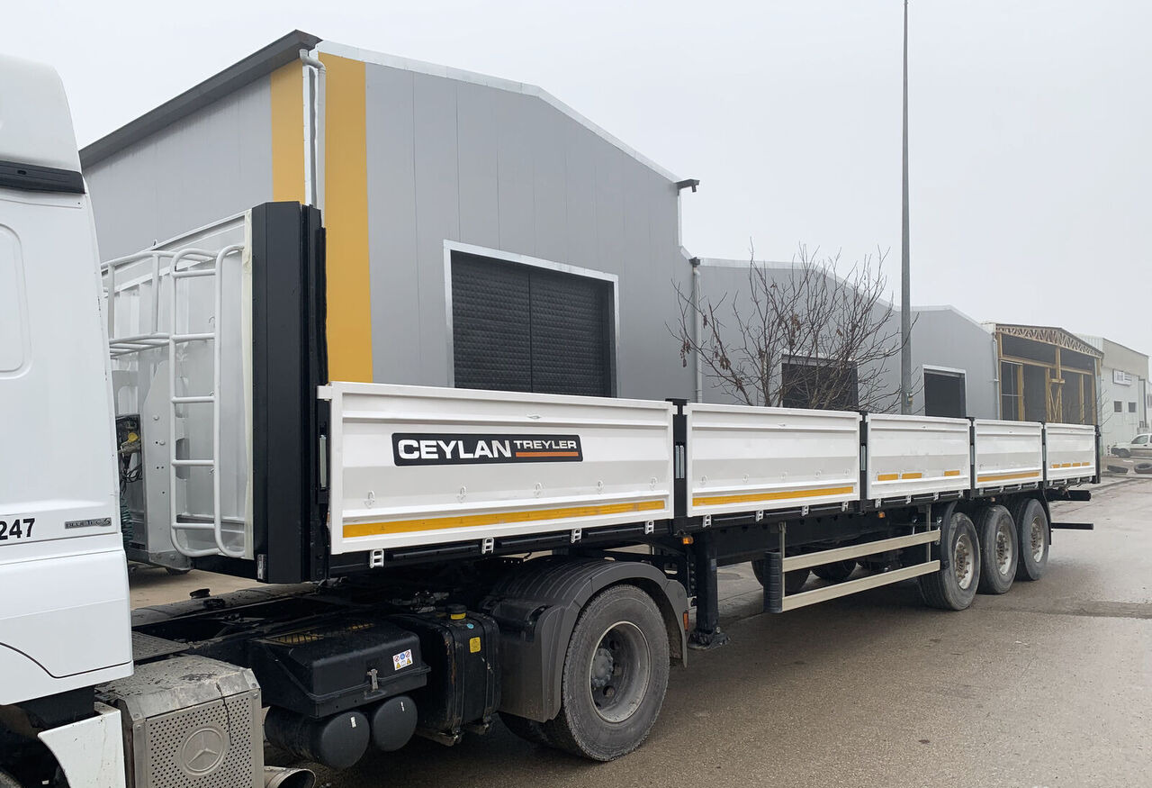 CEYLAN 3 AXLES FLATBED&PLATFORM WITH SIDE COVER - Lavapuoliperävaunu: kuva CEYLAN 3 AXLES FLATBED&PLATFORM WITH SIDE COVER - Lavapuoliperävaunu CEYLAN 3 AXLES FLATBED&PLATFORM WITH SIDE COVER - Lavapuoliperävaunu: kuva CEYLAN 3 AXLES FLATBED&PLATFORM WITH SIDE COVER - Lavapuoliperävaunu