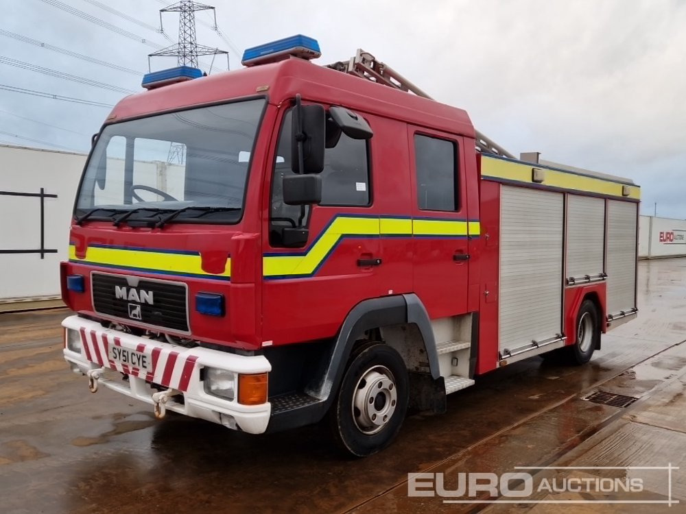 2001 MAN 4x2 Fire Engine, Manual Gearbox (Reg. Docs. Available) - Paloauto: kuva 2001 MAN 4x2 Fire Engine, Manual Gearbox (Reg. Docs. Available) - Paloauto 2001 MAN 4x2 Fire Engine, Manual Gearbox (Reg. Docs. Available) - Paloauto: kuva 2001 MAN 4x2 Fire Engine, Manual Gearbox (Reg. Docs. Available) - Paloauto