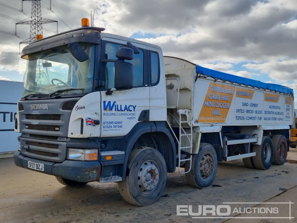 2007 Scania P380 - Kippiauto kuorma-auto: kuva 2007 Scania P380 - Kippiauto kuorma-auto 2007 Scania P380 - Kippiauto kuorma-auto: kuva 2007 Scania P380 - Kippiauto kuorma-auto