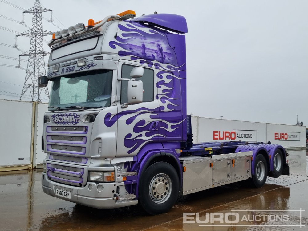 2007 Scania R560 - Koukkulava kuorma-auto: kuva 2007 Scania R560 - Koukkulava kuorma-auto 2007 Scania R560 - Koukkulava kuorma-auto: kuva 2007 Scania R560 - Koukkulava kuorma-auto